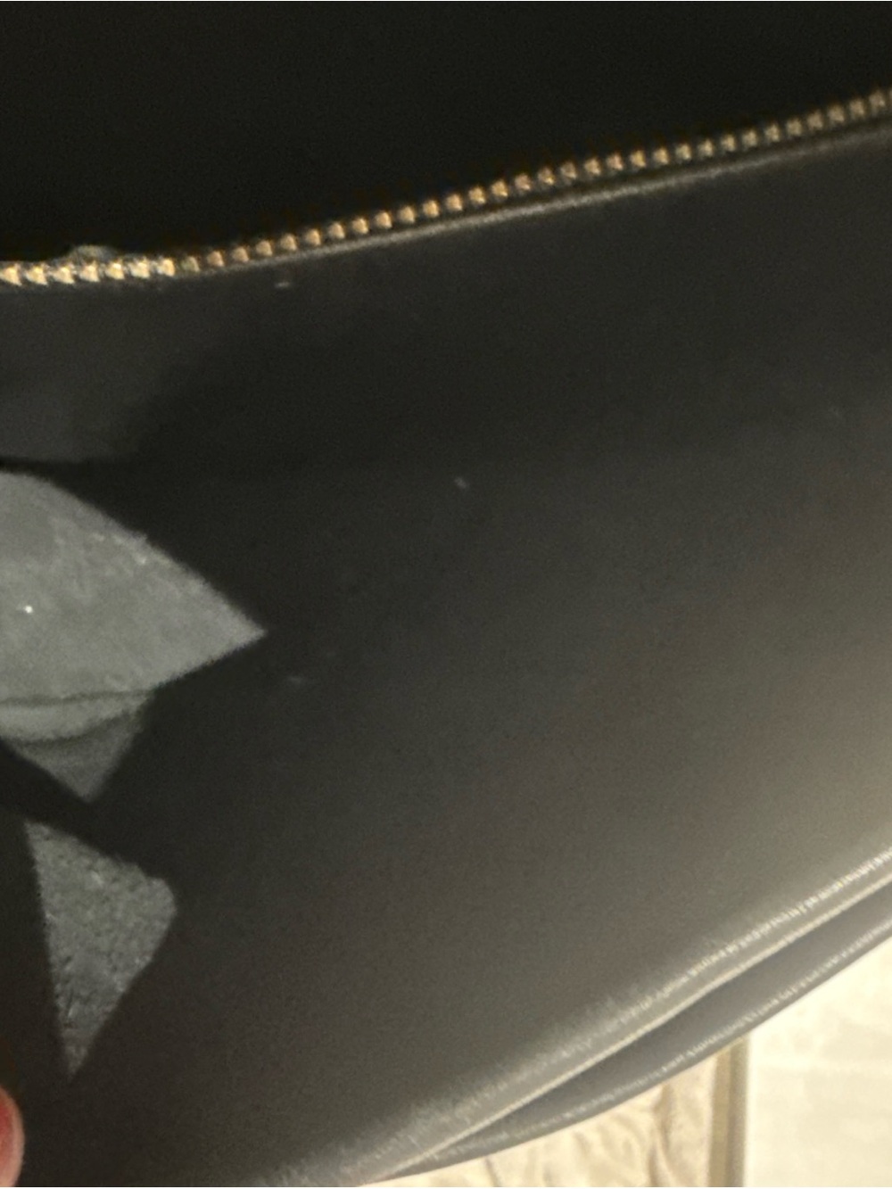 Coach Black Leather Crossbody Bag with Gold Hardware - Picture 8 of 16